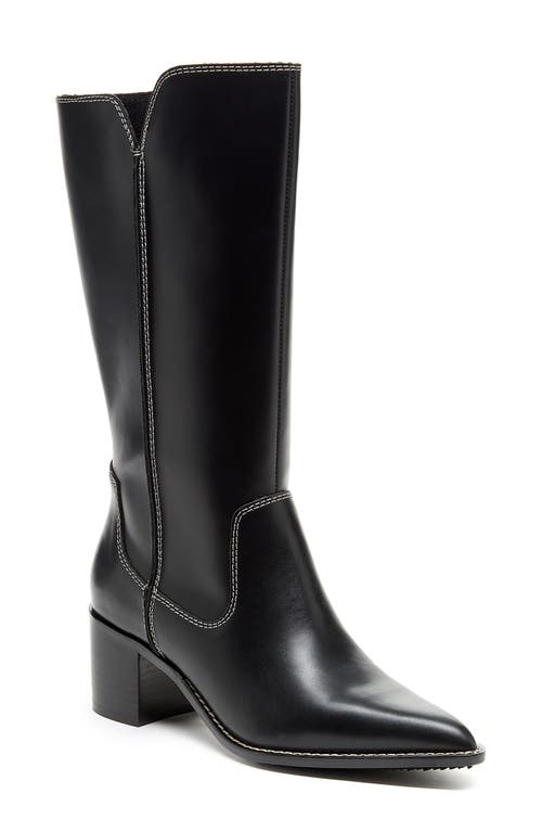 Shop Kelsi Dagger Brooklyn Marshall Pointed Toe Boot In Black