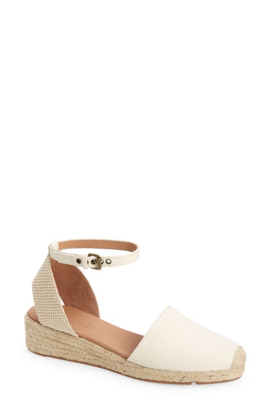 MADEWELL THE EVELINA RESOURCED CANVAS ESPADRILLE