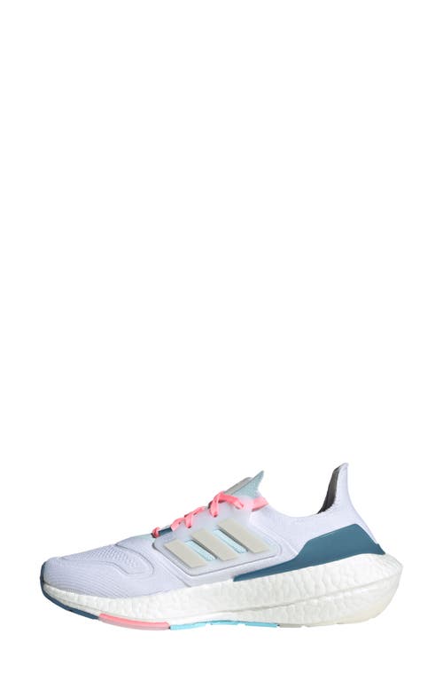 Adidas Originals Adidas Ultraboost 22 W Running Shoe In White/grey/blue
