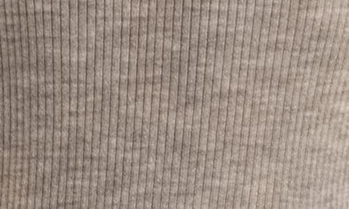 Favorite Daughter The Amelia Merino Wool Turtleneck Top In Melange Grey