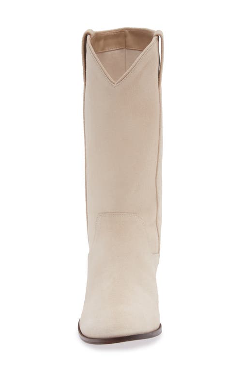 Shop Kaanas Kane Knee High Western Boot In Stone