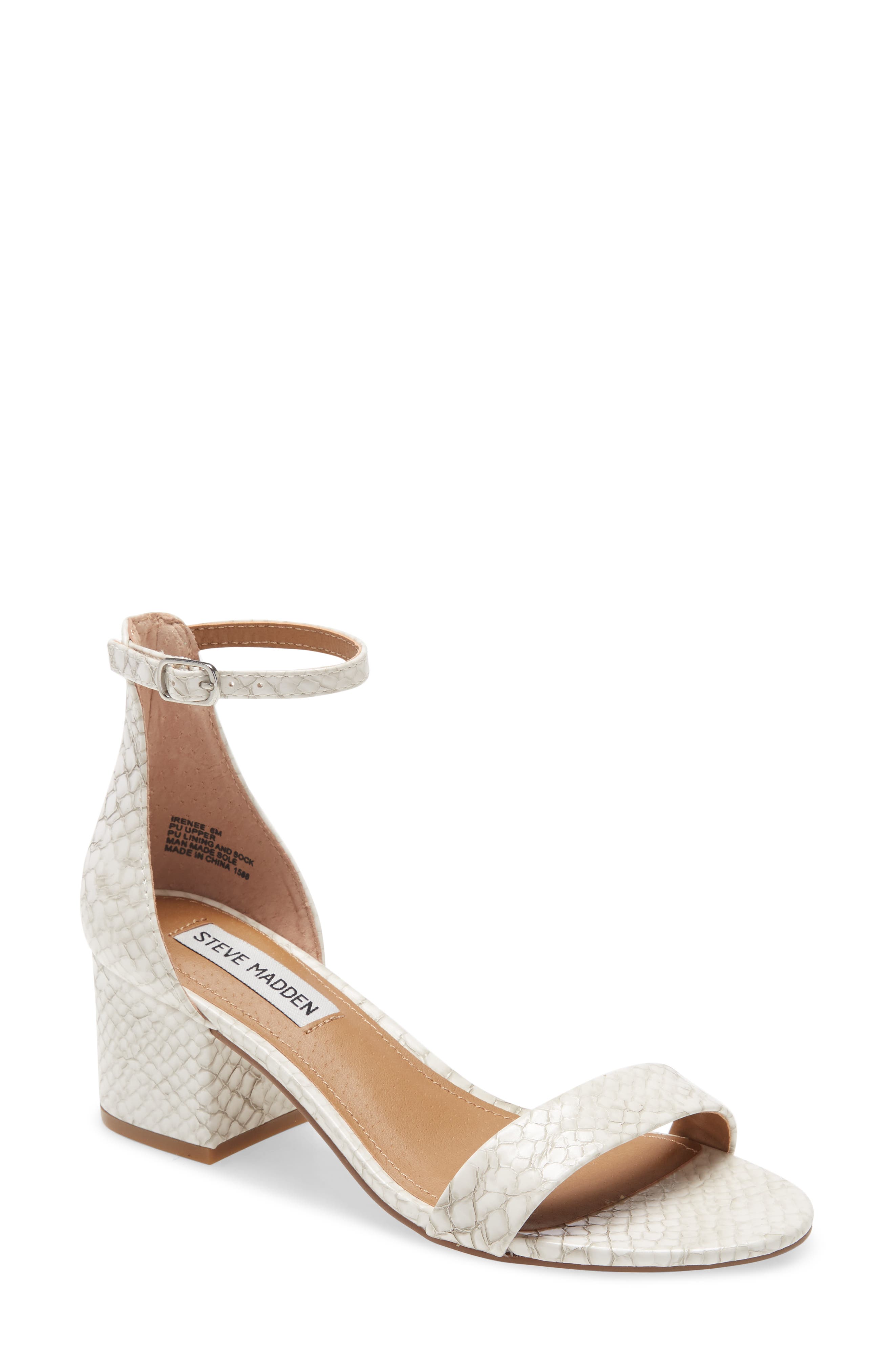 irenee ankle strap sandal steve madden