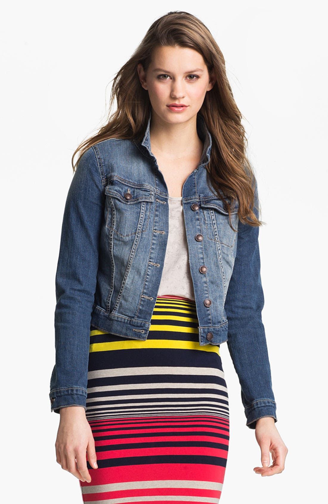 jessica simpson pixie denim jacket