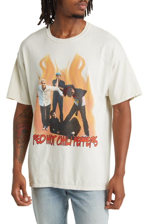 Hypland x NBA Suns Flaming White T-Shirt