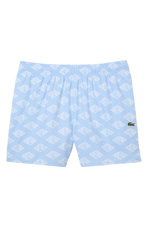 Lacoste Uni Swim Trunks In Fv2 Overview/flour