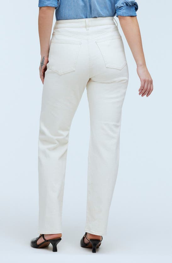 Madewell The Curvy '90s Straight Leg Jeans In Vintage Canvas