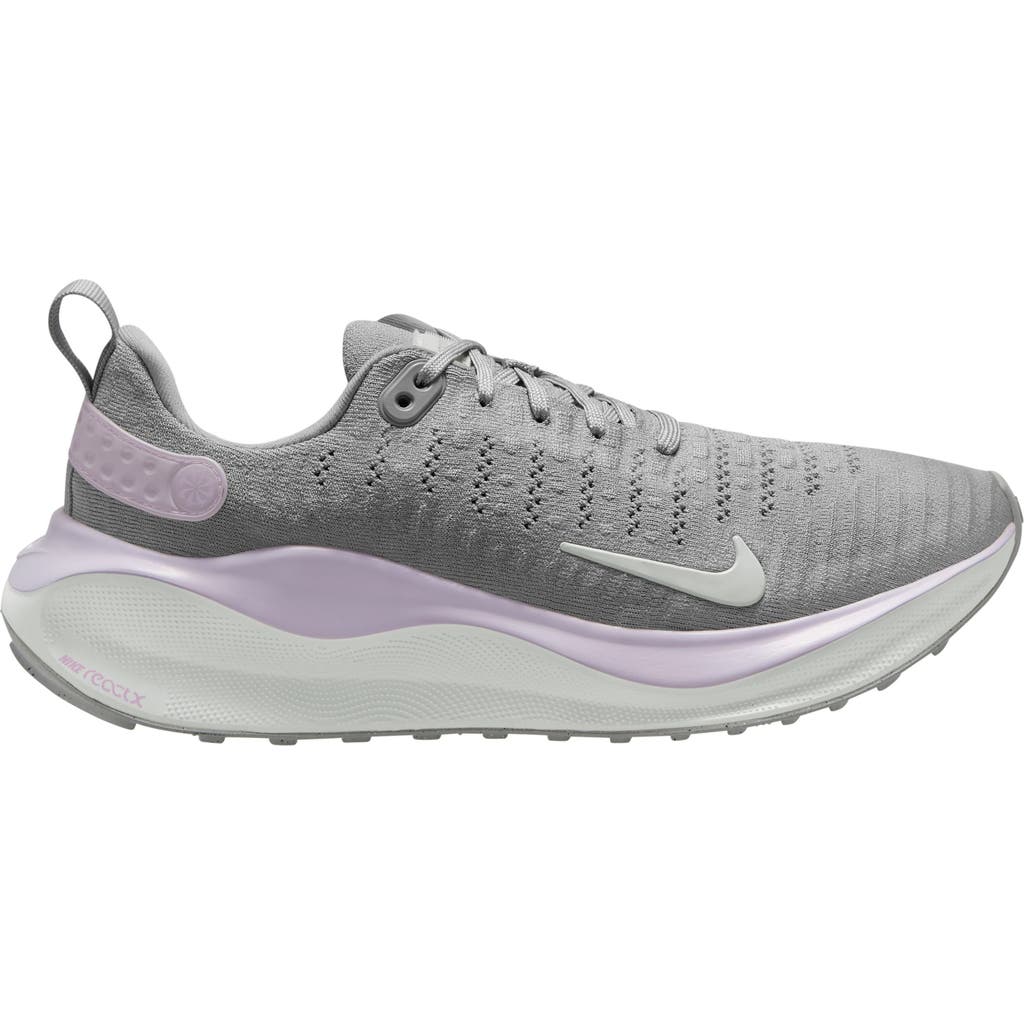 Nike Infinityrn 4 Running Shoe In Smoke Grey/white/grape