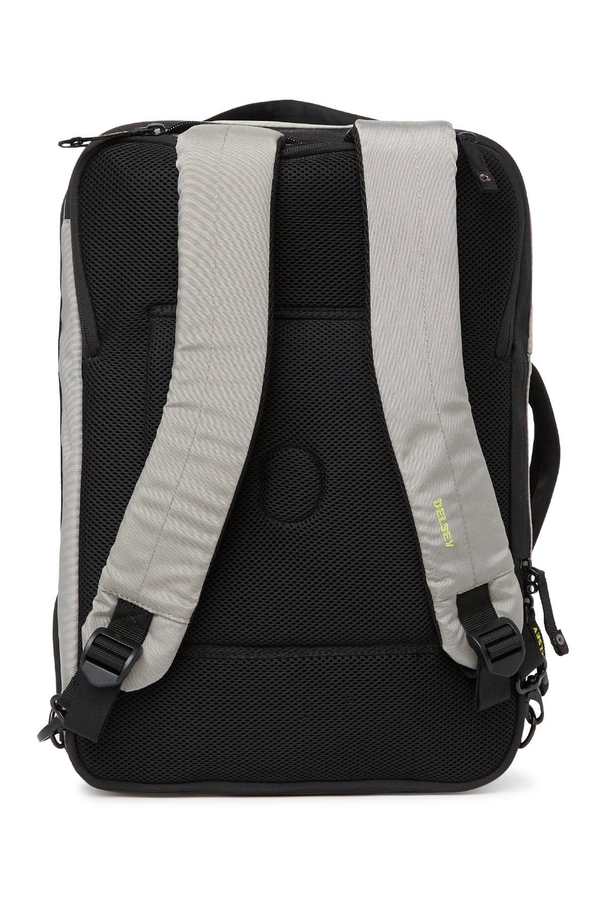 Delsey Daily's 2 Compartment 15.6-inch Laptop Backpack In Medium Grey