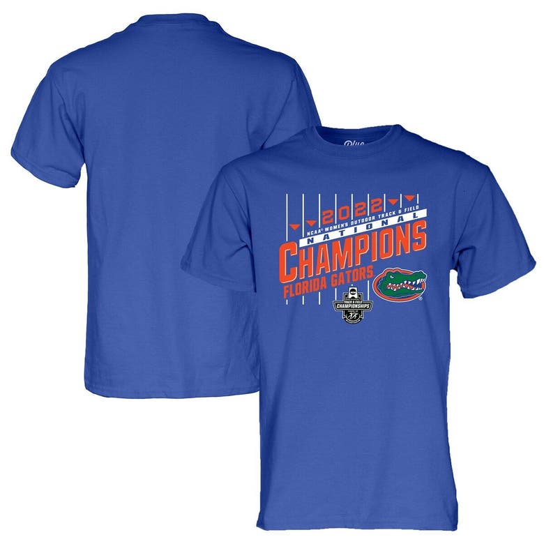 Blue 84 Outdoor Track & Field National Champions T-shirt In Royal ...