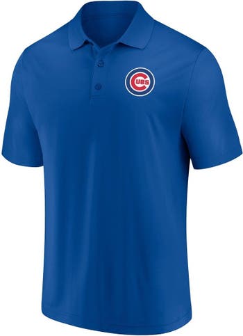 Fanatics Men's Branded Royal and Red Chicago Cubs Primary Logo Polo Shirt  Combo Set