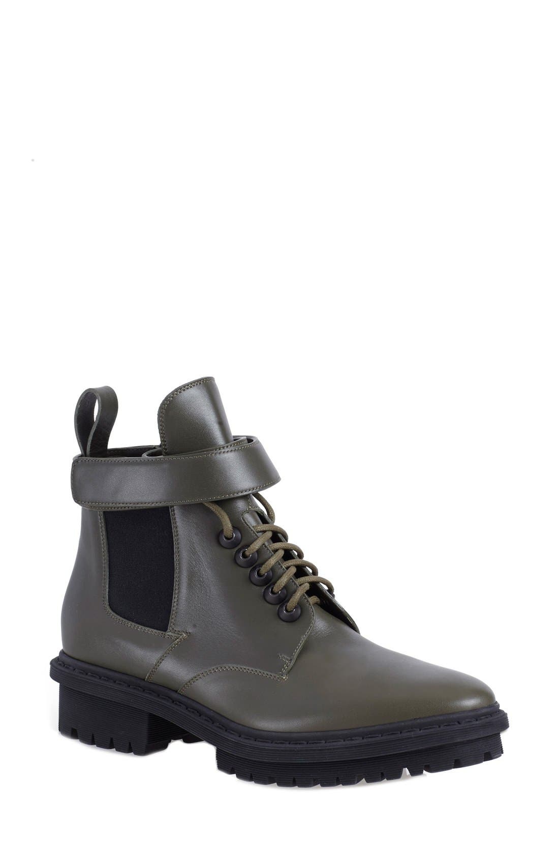 balenciaga buckle strap ankle boot