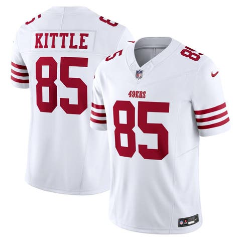 Youth San Francisco 49ers George Kittle Youth T-Shirt from Homage. | Officially Licensed Vintage NFL Apparel from Homage Pro Shop.