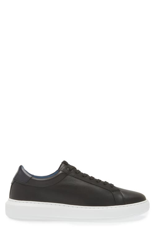 Shop G Brown Puff Low Top Leather Sneaker In Black