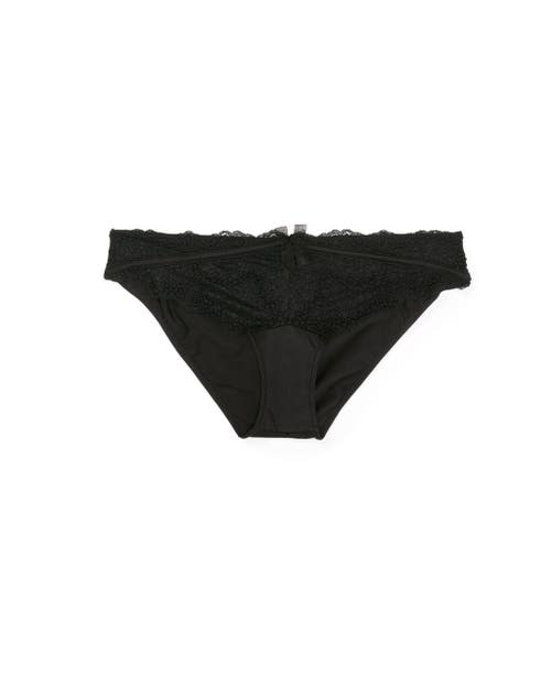 Shop Adore Me Hannalee Bikini Panties In Black