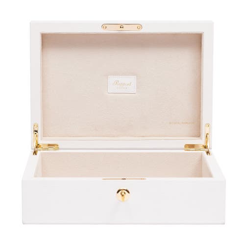 Rapport London Tuxedo Memory Box In White