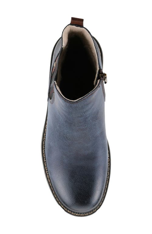 Spring Step Nonia Water Resistant Chelsea Boot In Navy