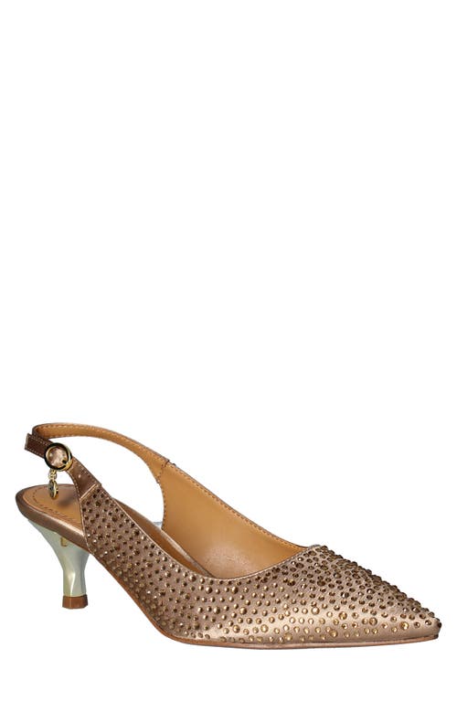 J. Reneé Ferryanne Pointed Toe Slingback Pump Beige at Nordstrom,