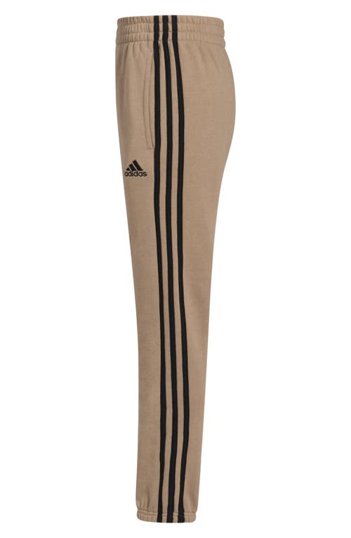 Shop Adidas Originals Adidas Kids' 3-stripes Joggers In Brown