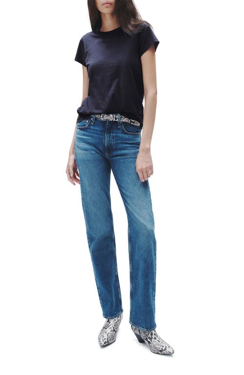Rag & Bone Round-neck Organic Cotton T-shirt In Salute