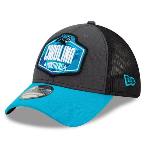 Men's Carolina Panthers New Era Black/Blue 2022 NFL Draft Low Profile  59FIFTY Fitted Hat