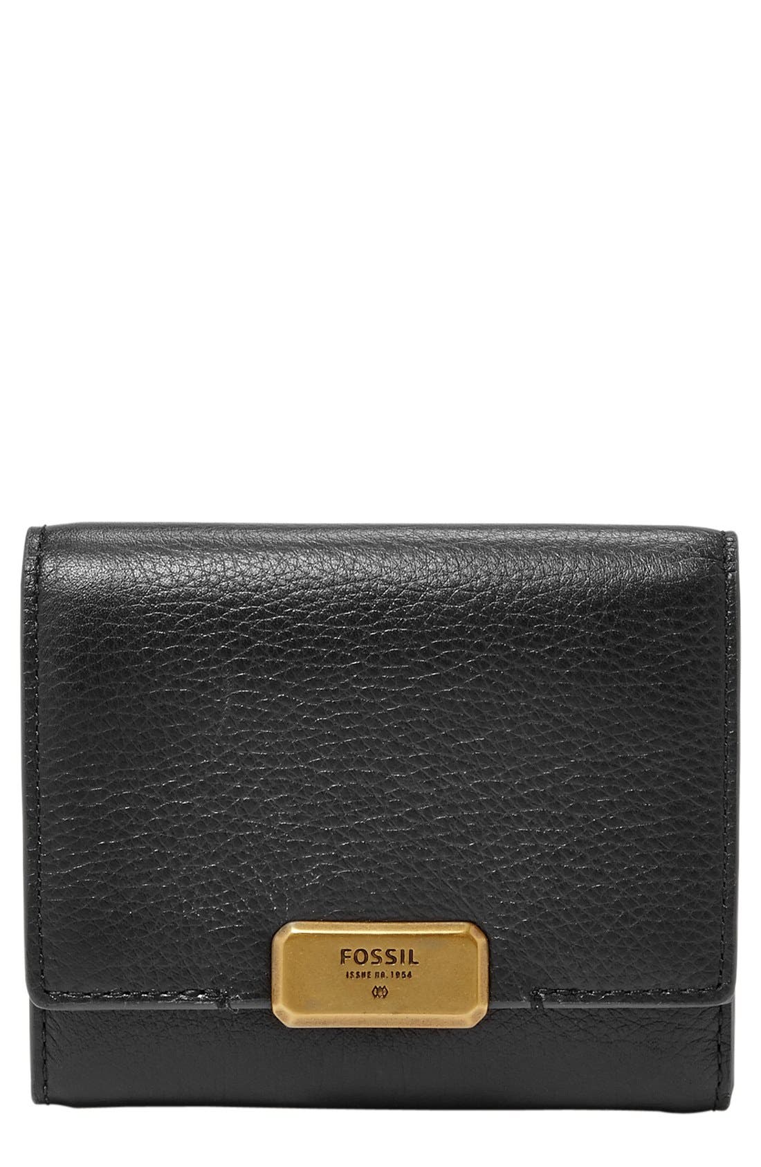 Fossil 'Emerson' Leather Trifold Wallet Nordstrom