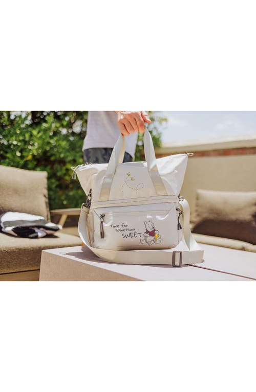 Picnic Time Winnie The Pooh Tarana Insulated Tote Bag In Gray