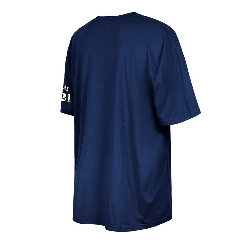 Men's Texas Rangers New Era Navy 2023 City Connect Big & Tall T-Shirt