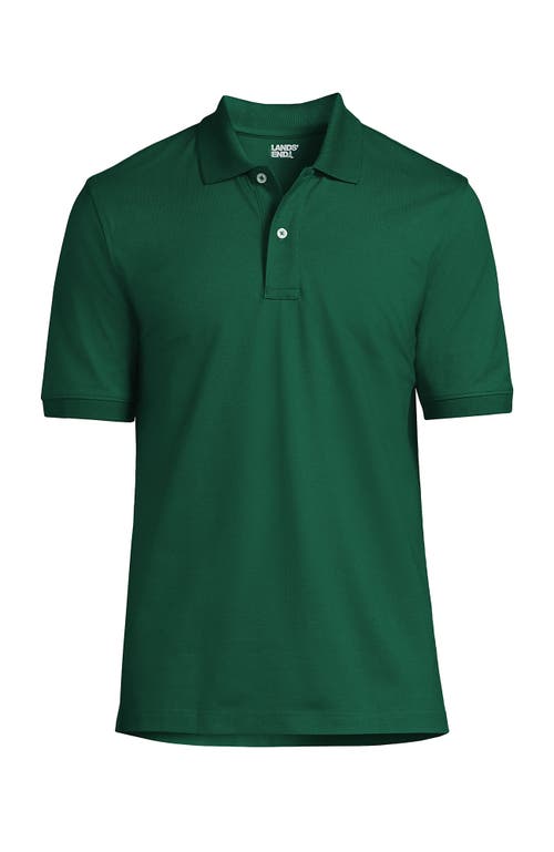 Shop Lands' End Short Sleeve Comfort-first Mesh Polo Shirt In Bright Spruce