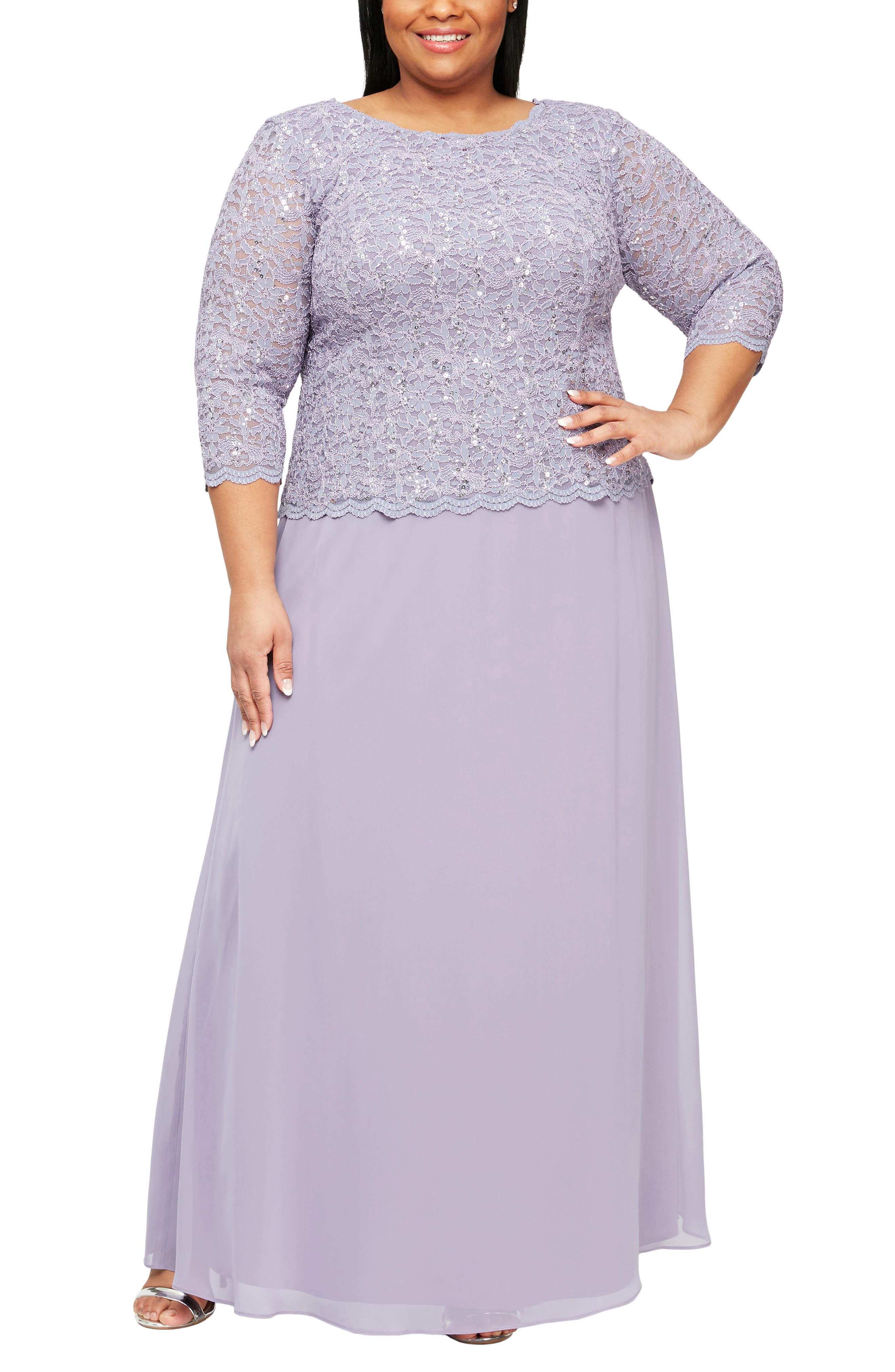 evening wedding attire plus size