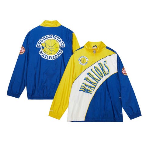 Mitchell & Ness Men's Royal Chicago Cubs Exploded Logo Warm Up Full-Zip  Jacket