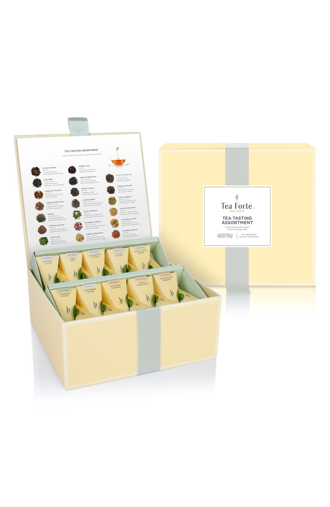 Tea Forté 'Classic Collection Tea Tasting' Assorted Tea Infuser Chest