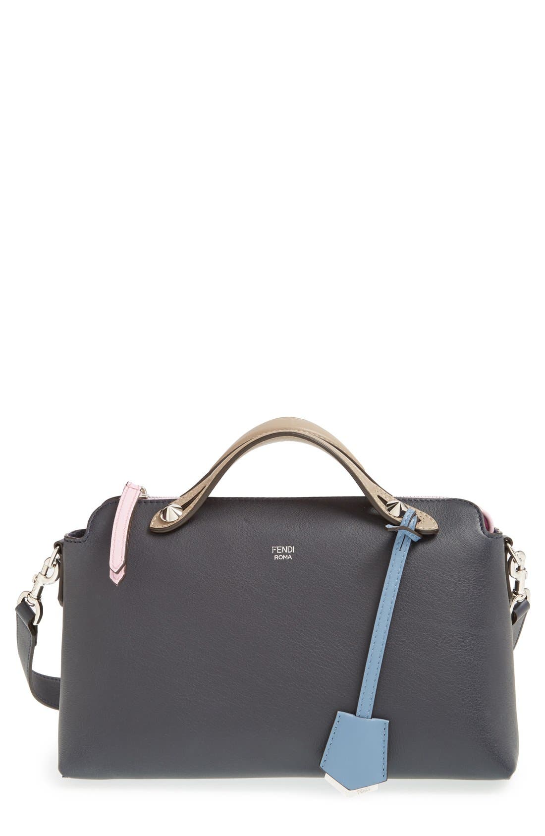 Fendi 'Small By the Way' Colorblock Leather Shoulder Bag Nordstrom