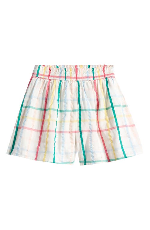 Tucker + Tate Kids' Windowpane Check Cotton Shorts Blue Falls Tori Gingham at Nordstrom,