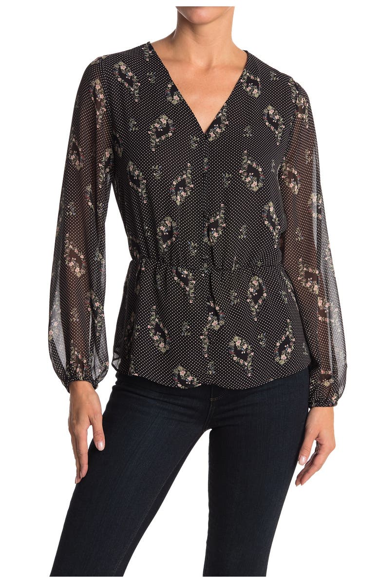 Pleione Long Sleeve Peplum Blouse Nordstromrack Pleione Long Sleeve Peplum Blouse Nordstromrack