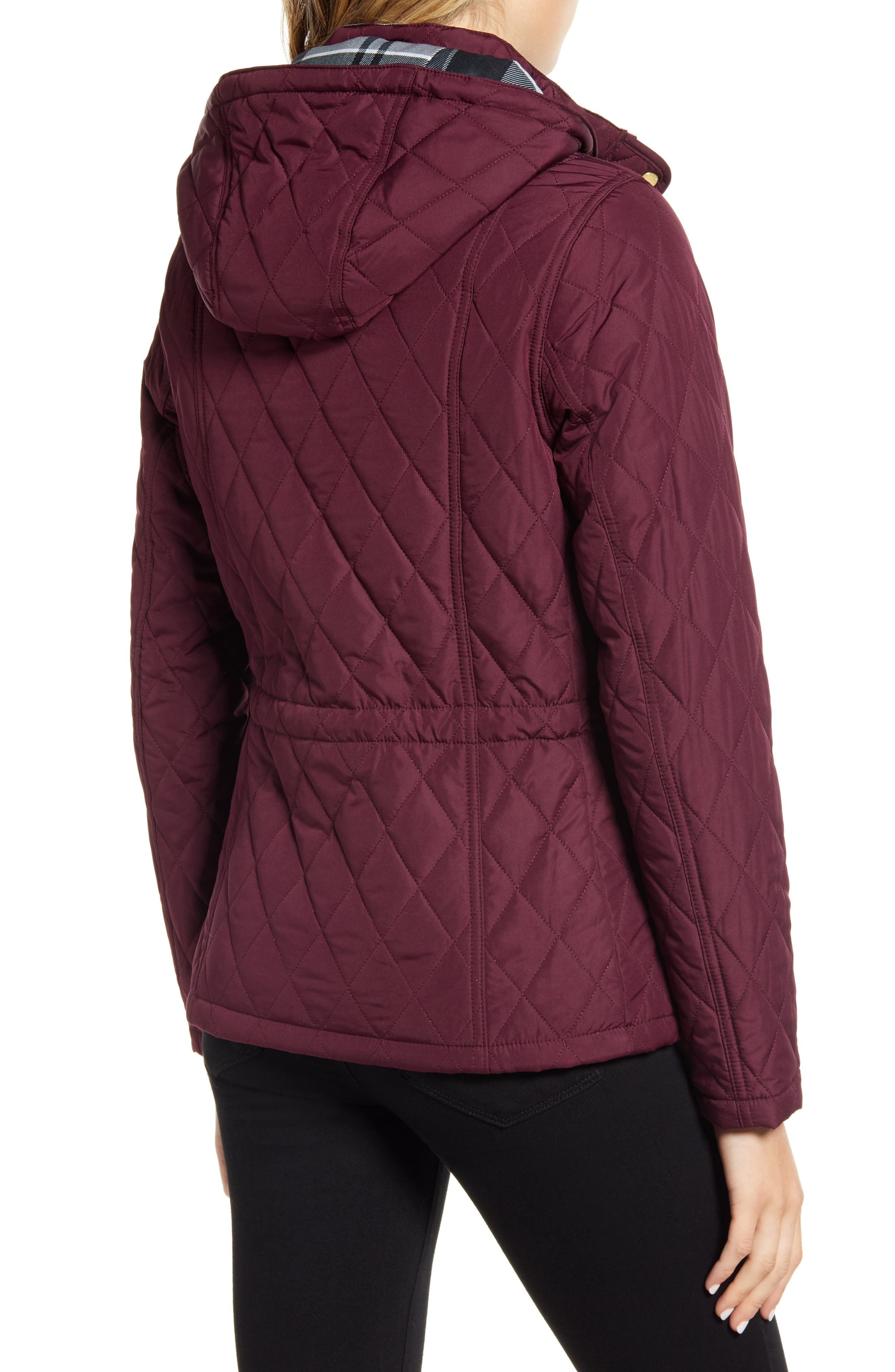 millfire diamond quilted jacket
