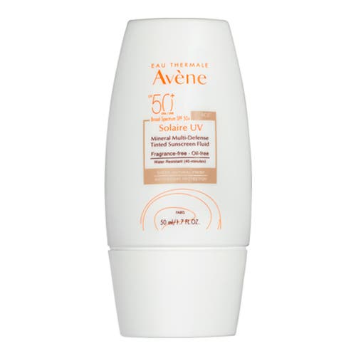 Avene Solaire Uv Mineral Multi-defense Tinted Sunscreen Spf 50+