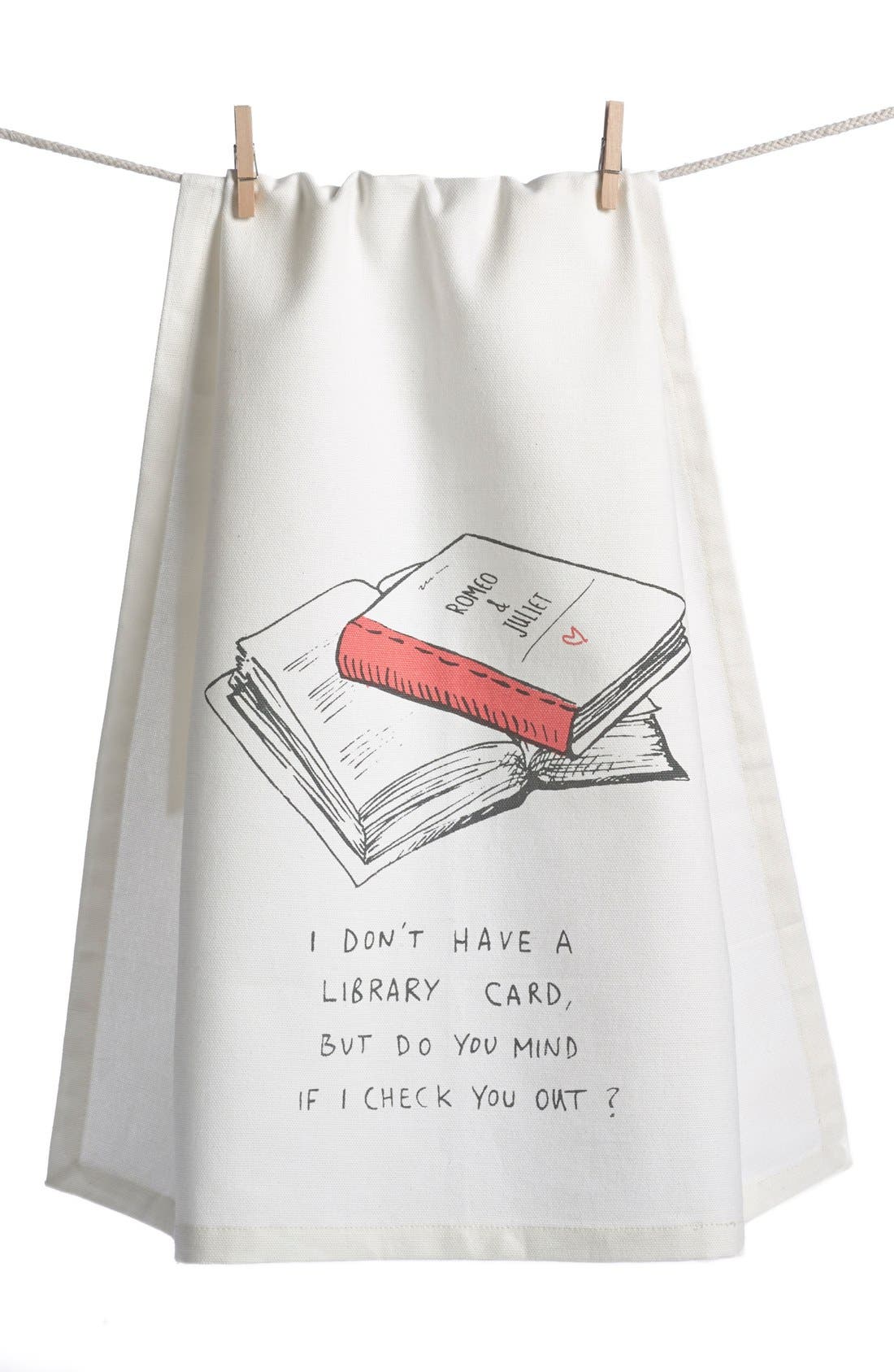 Nordstrom at Home 'Check You Out' Dish Towel Nordstrom