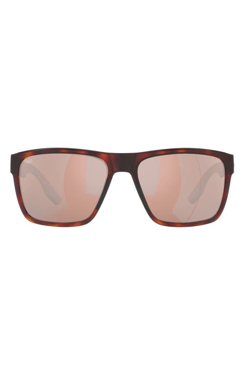 Costa Del Mar Paunch XL 59mm Square Sunglasses in Copper at Nordstrom