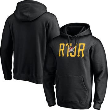 Men's Pittsburgh Pirates Fanatics Branded Black Hometown Raise the Jolly  Roger Fitted Pullover Hoodie