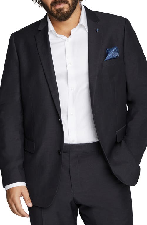 Johnny Bigg Raymond Regular Fit Suit Jacket in Charcoal