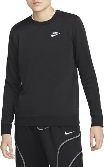 Nike Sportswear Club Fleece Women's Logo Pullover Hoodie, Black/White,  X-Large : : Clothing, Shoes & Accessories