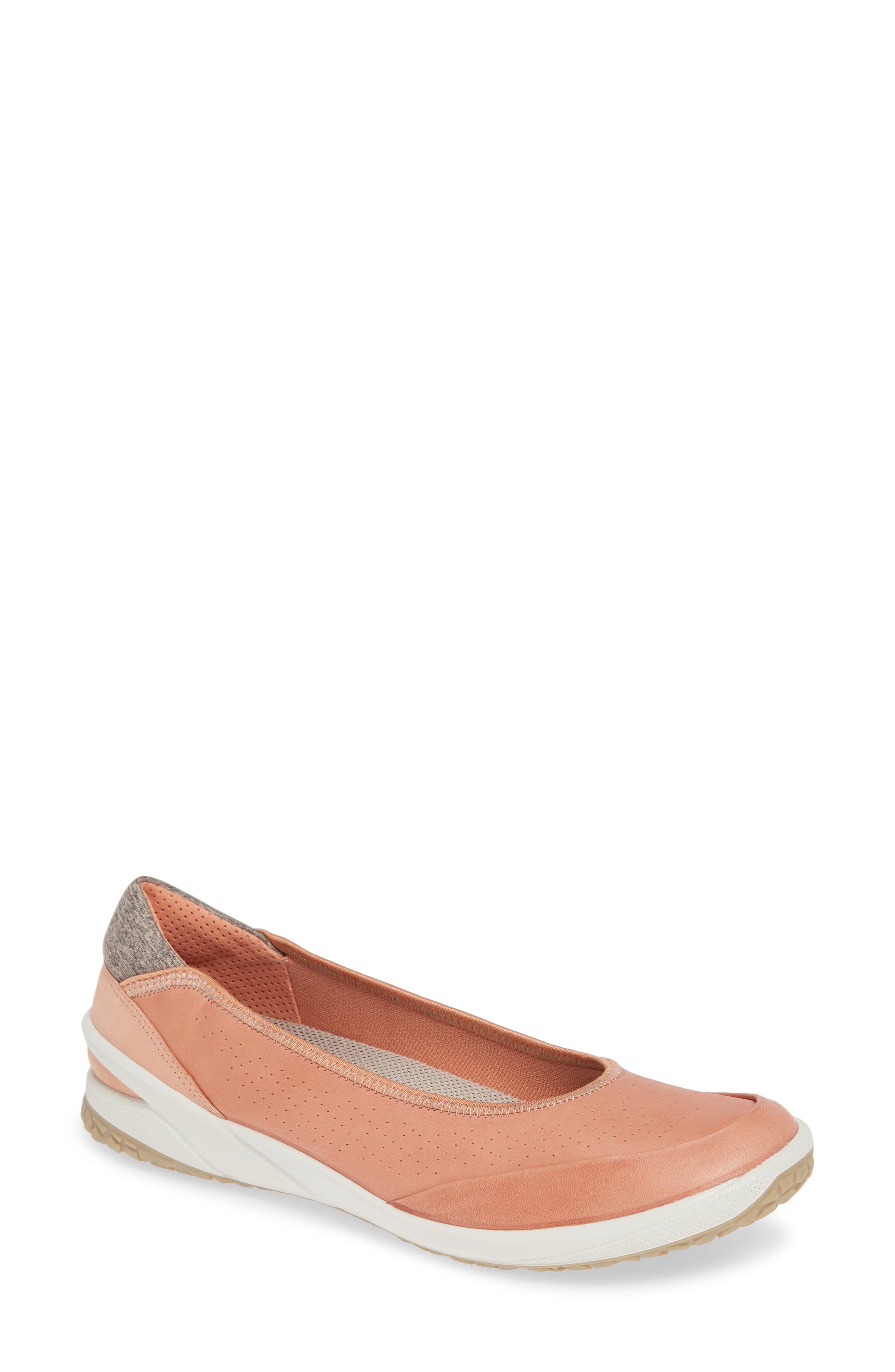 Ecco Biom Life Ballet Flat, Coral