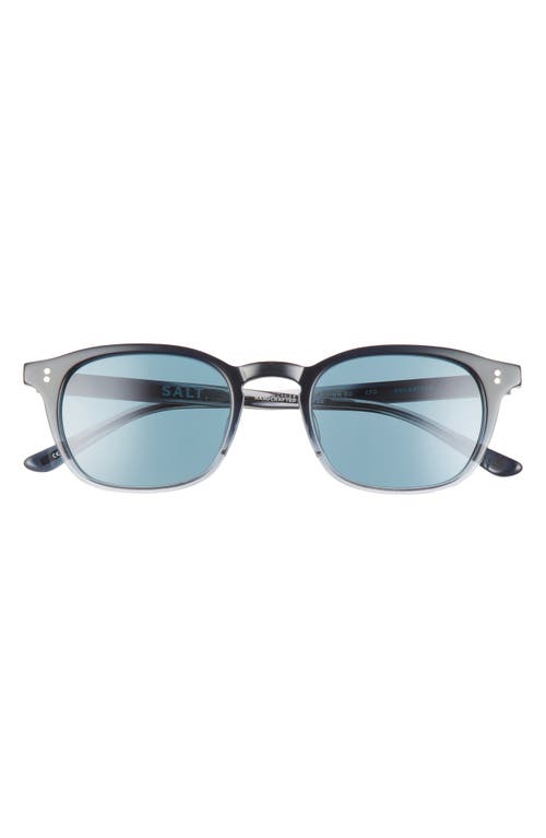 Quinn 50mm Polarized Sunglasses in Coastal Fog/Blue