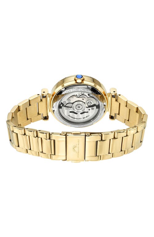 PORSAMO BLEU PORSAMO BLEU COLETTE TOPAZ BRACELET WATCH, 36MM