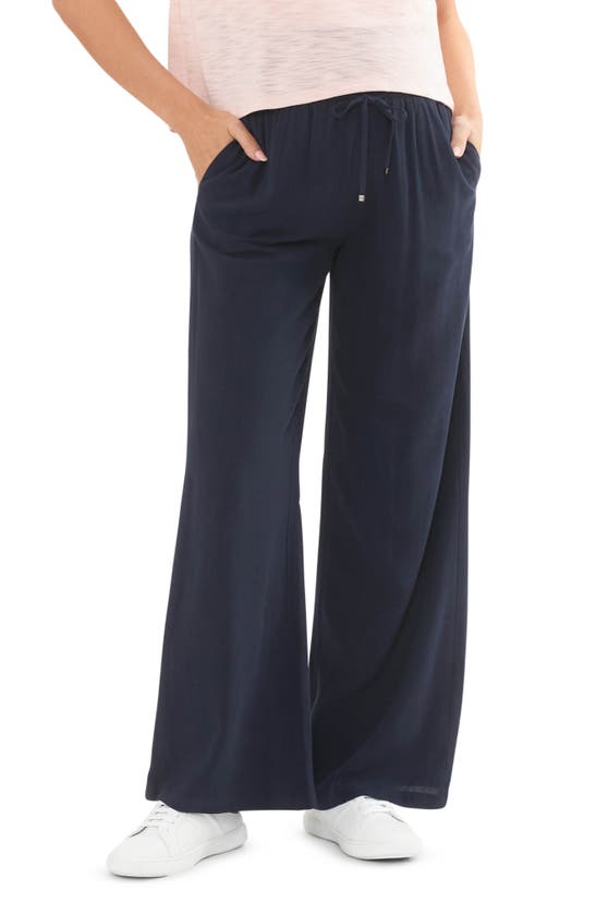 RIPE MATERNITY RIPE MATERNITY MARLOW SMOCKED DRAWSTRING WIDE LEG PANTS 