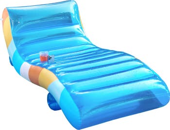 POOLCANDY Good Vibes Chaise Lounge Pool Float | Nordstromrack