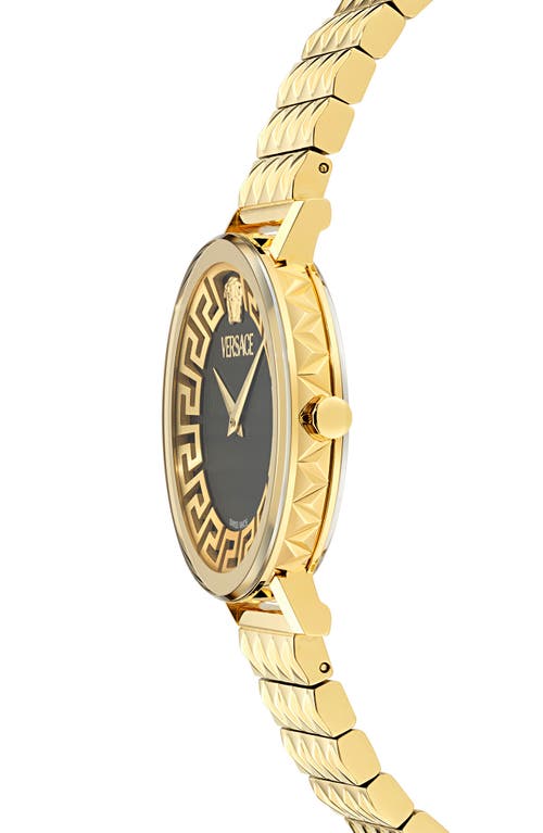 Versace Daedalus Bracelet Watch, 35mm In Yellow Gold