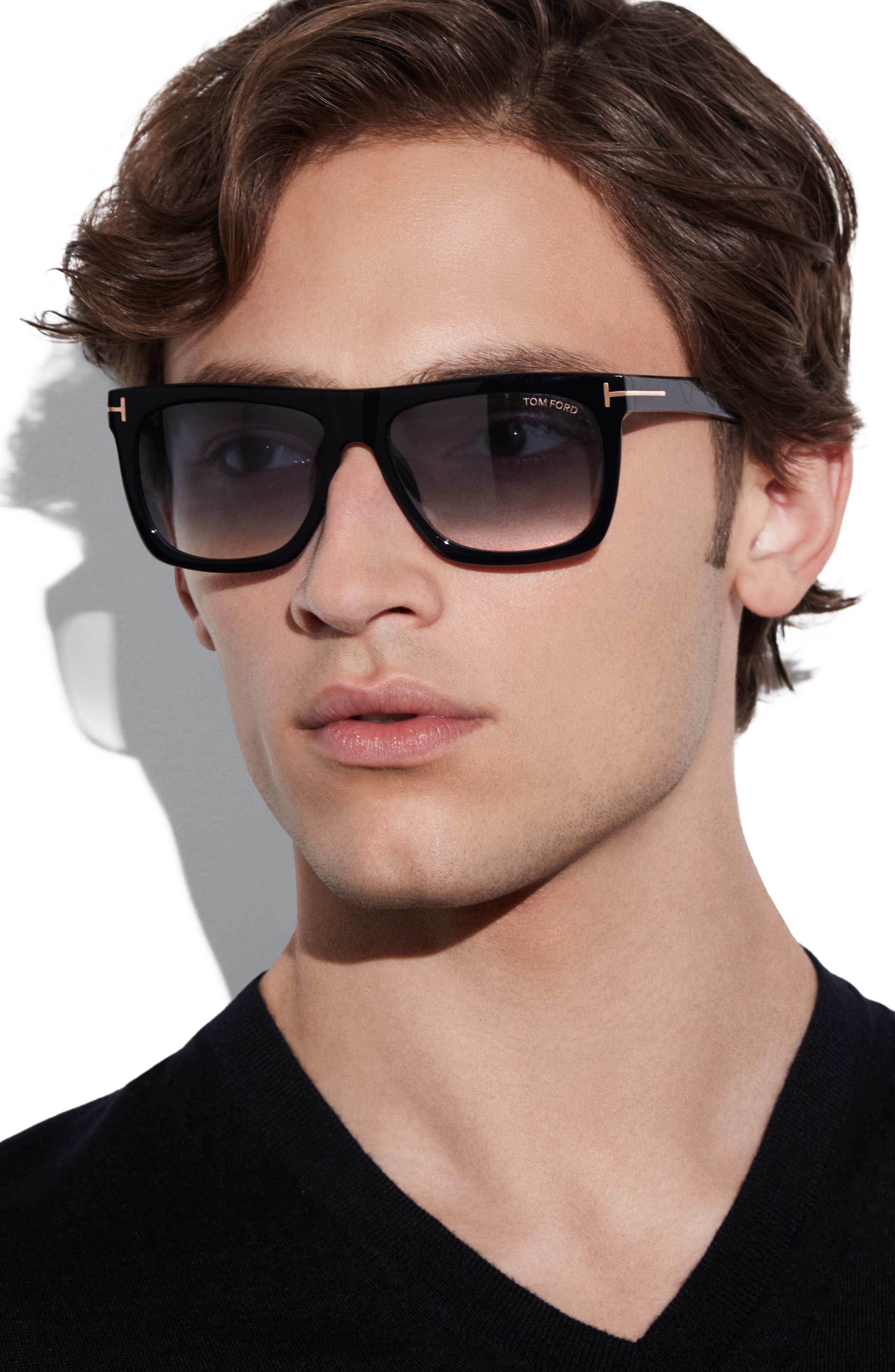 tom ford 57mm square sunglasses