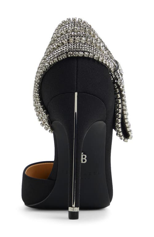 Ted Baker London Vandi Half D'orsay Pointed Toe Pump In Black