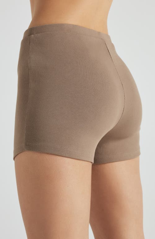 LOSANO LOSANO SERENE RIB SHORTS 